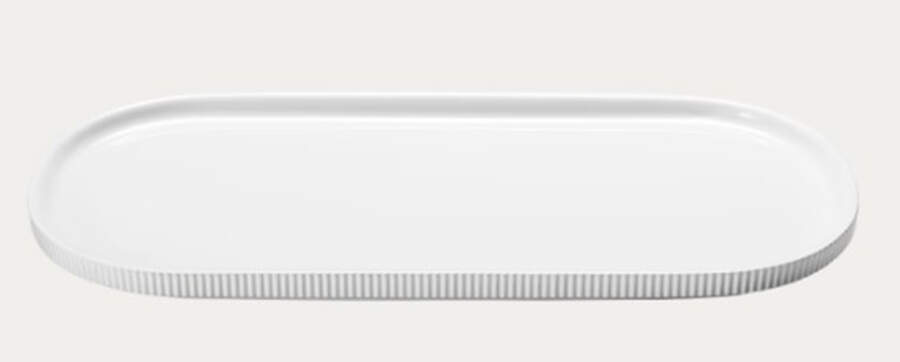 Bernadotte 16" Oval Serving Platter by Georg Jensen-1
