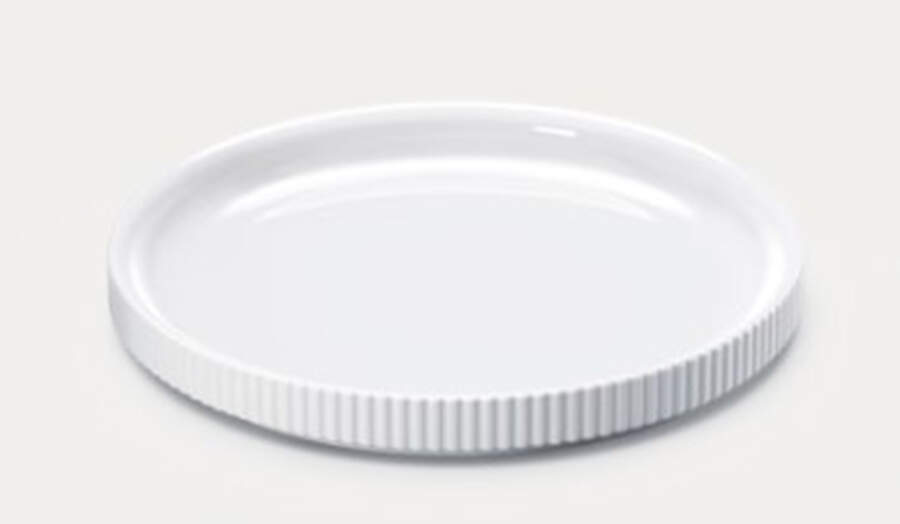 Bernadotte Appetizer Plate by Georg Jensen-1