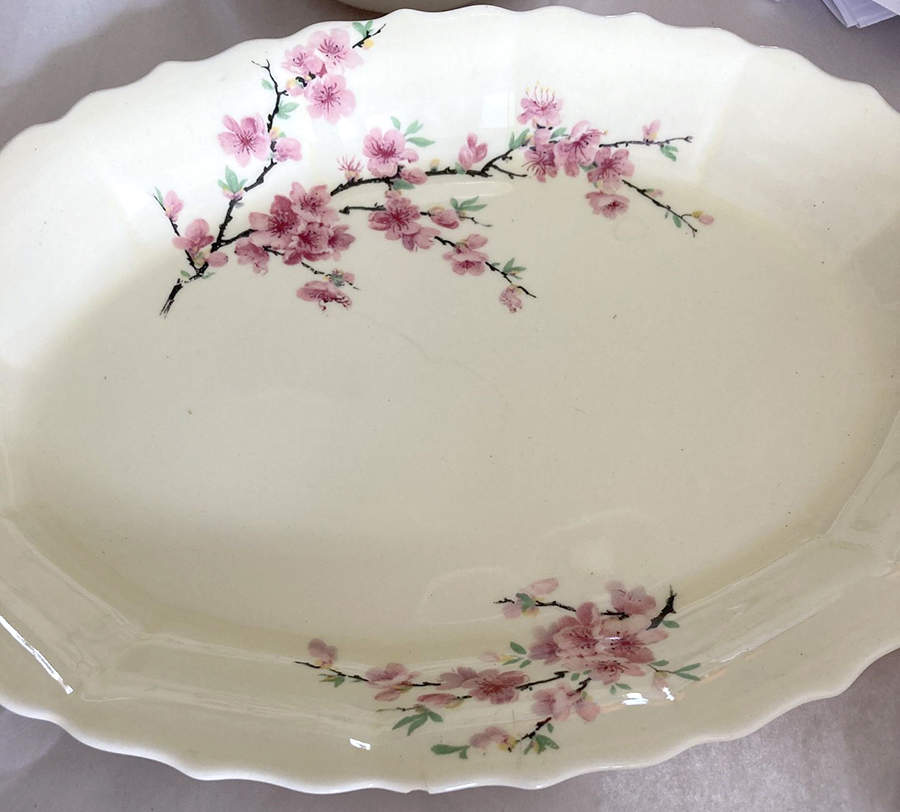 ESO619-2 13" Oval Serving Platter by WS George-1