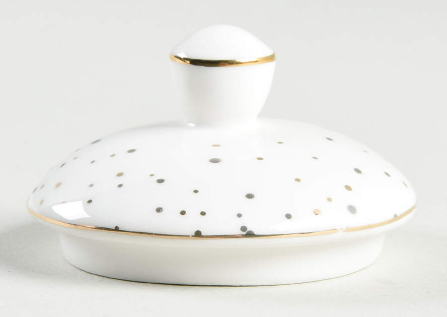 Black Grey Tree Lid for Sugar Bowl by Grace's Teaware-1