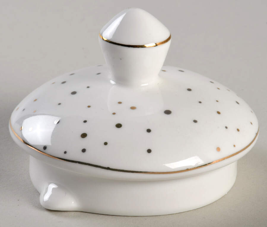 Black Grey Tree Lid for Teapot by Grace's Teaware-1