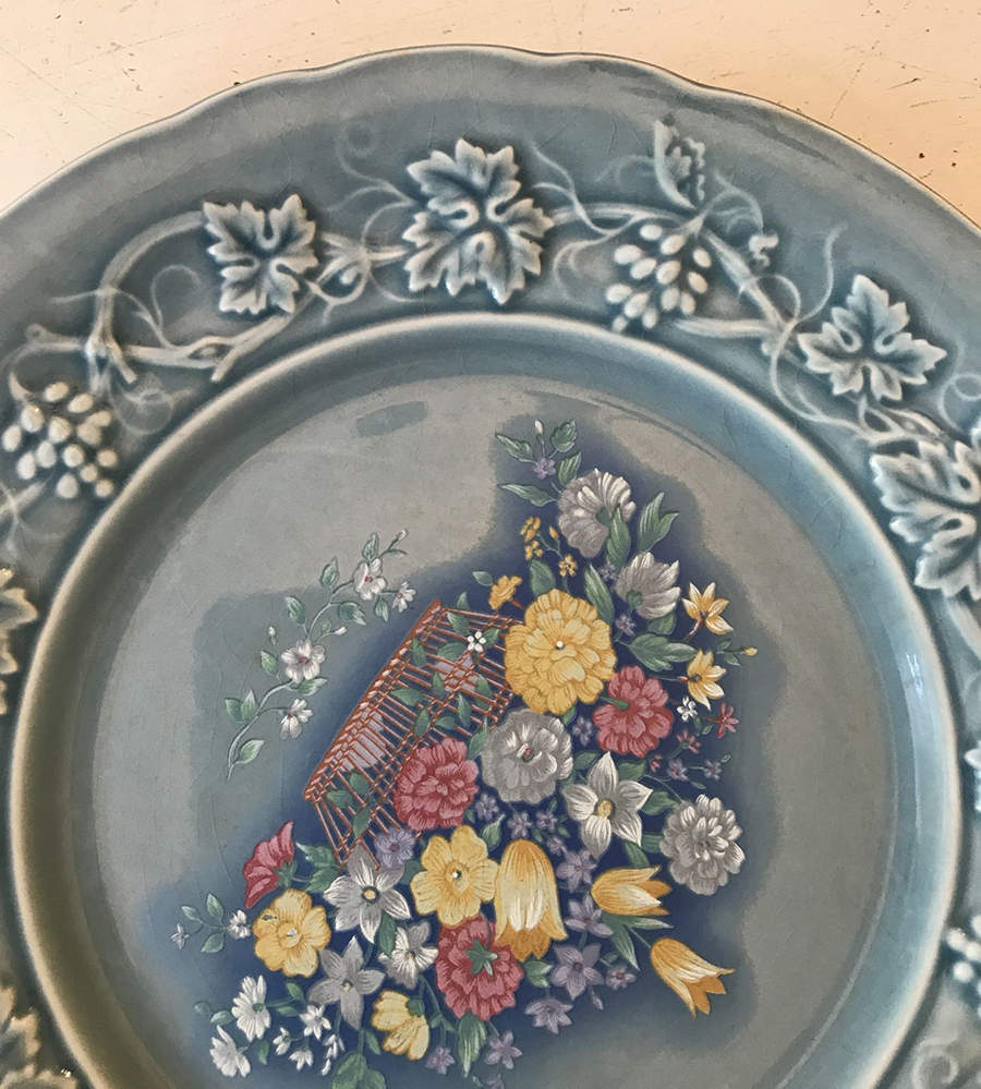Harmonelle Dinner Plate by Faiencerie De Gien-1