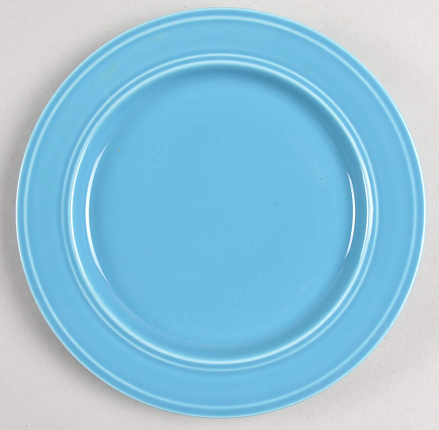 Essex Falls Aqua Salad Plate by Gibson Designs-1