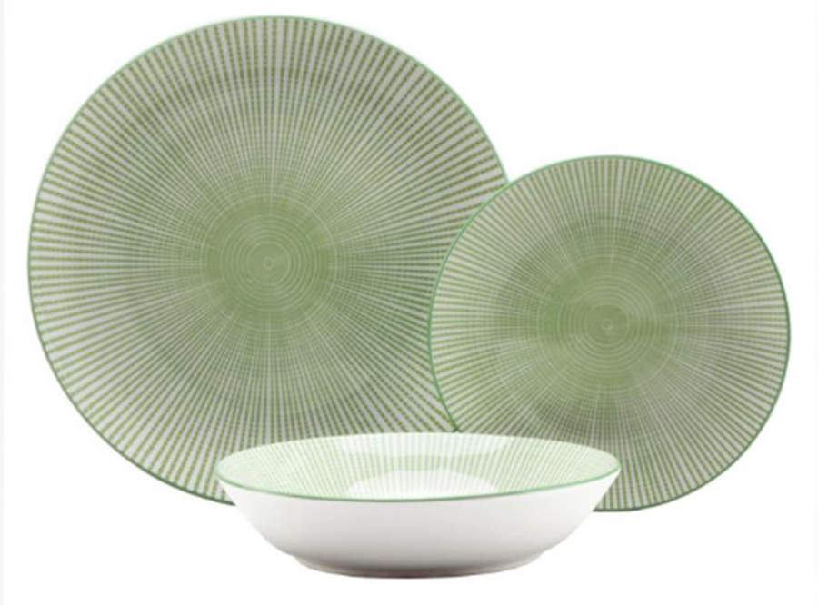 Laura Green Dinner Plate by Godinger-1