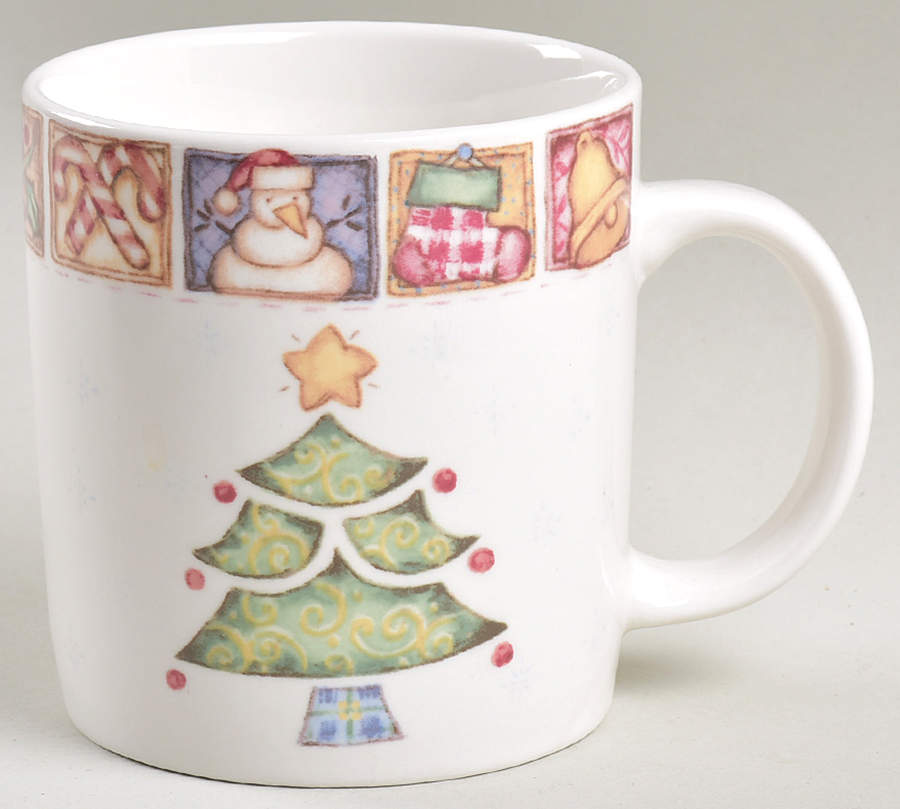 Christmas Quilt Mug by Gibson Designs-1