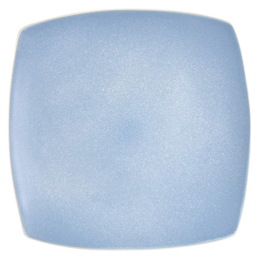 Soho Lounge Light Blue-White Dinner Plate by Gibson Designs-1