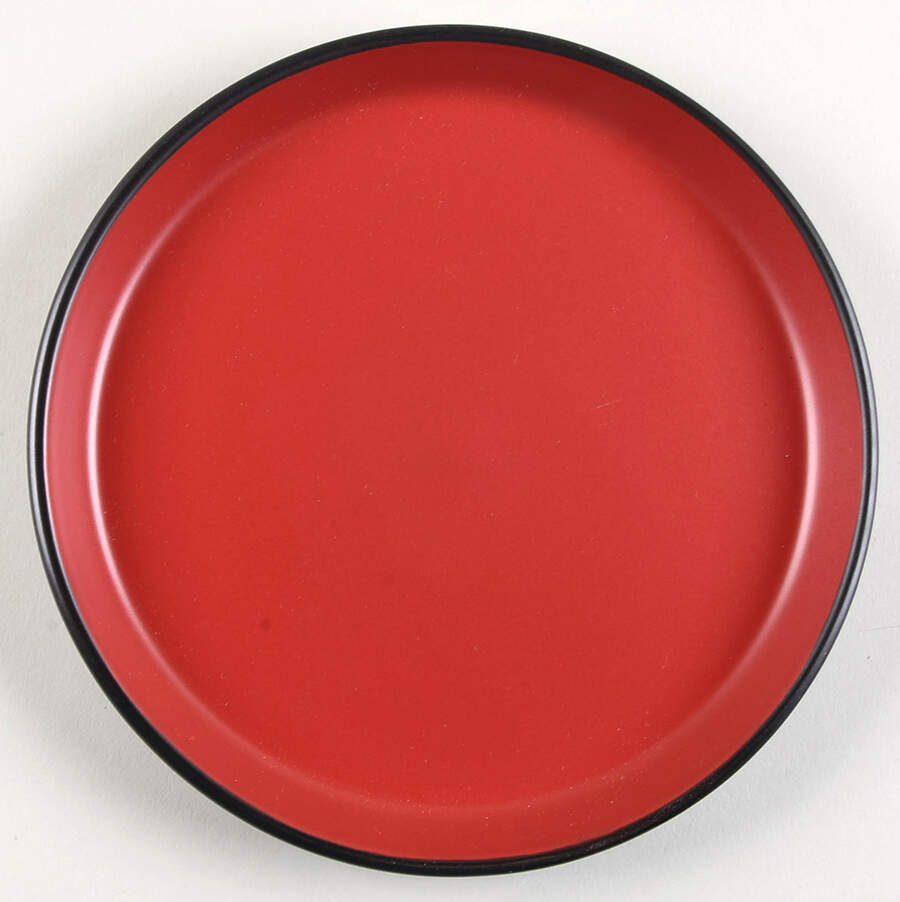 Laramie Red Salad/Dessert Plate by Gibson Designs-1
