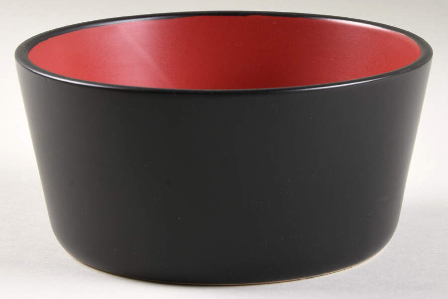 Laramie Red Soup/Cereal Bowl by Gibson Designs-1