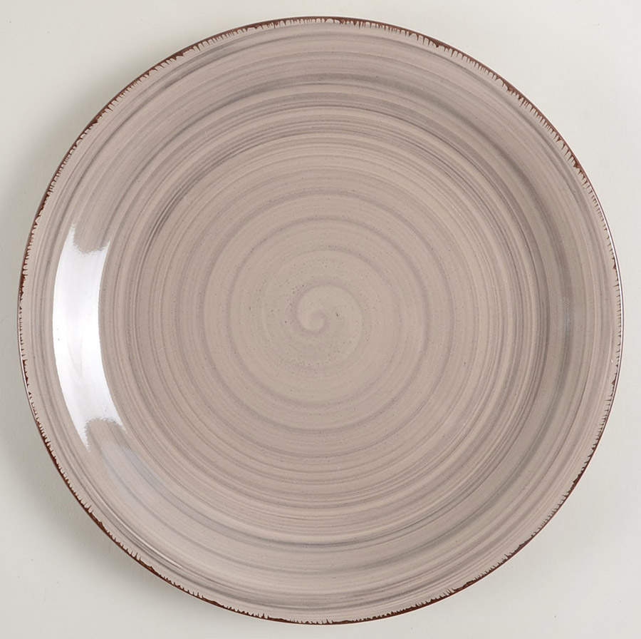 Color Vibes Pastel Dinner Plate by Gibson Designs-1