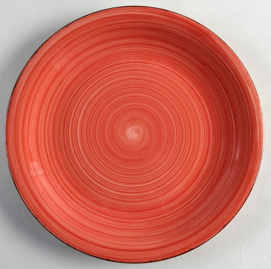 Color Vibes Pastel Dinner Plate by Gibson Designs-1
