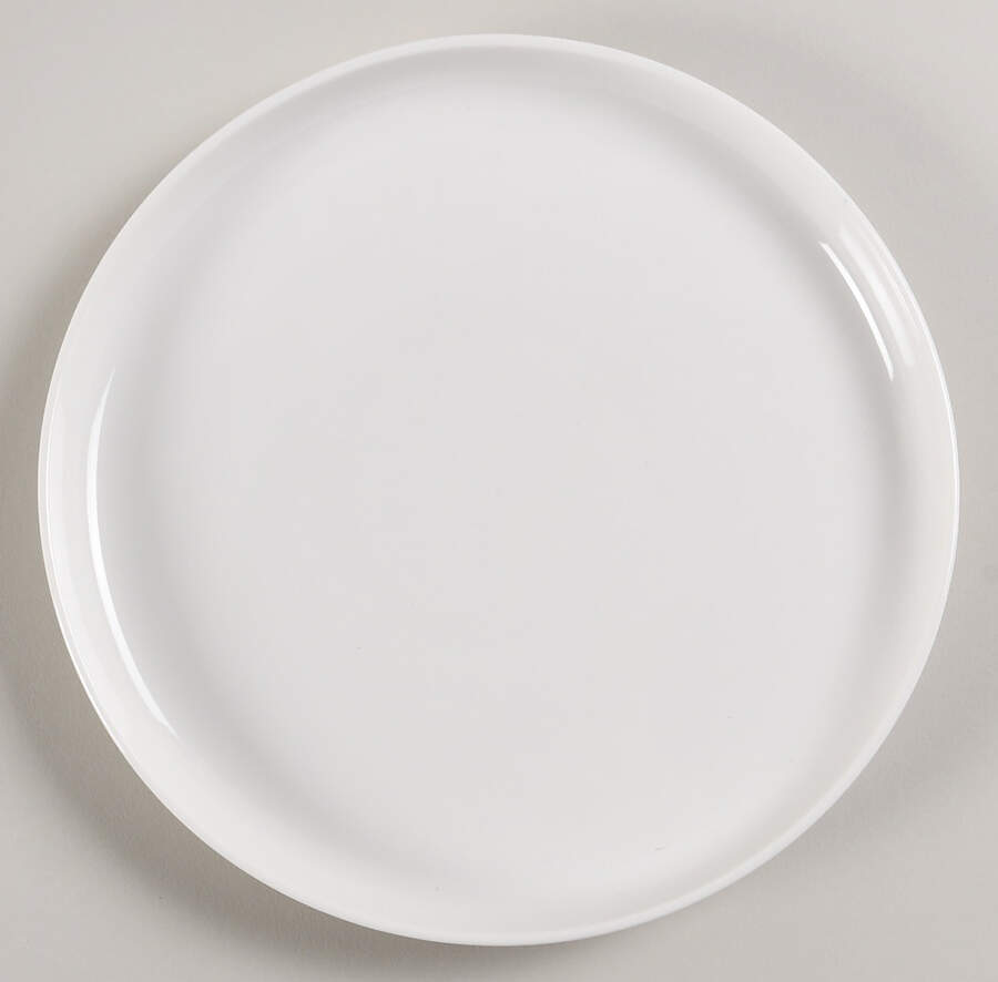 Oslo-White Salad/Dessert Plate by Gibson Designs-1