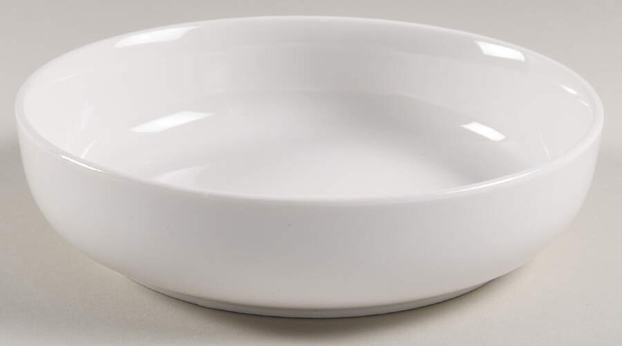 Oslo-White Individual Dinner Bowl by Gibson Designs-1