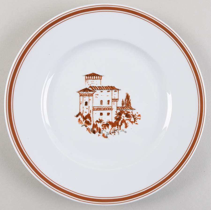 GIN391 Dinner Plate by Ginori 1735-1