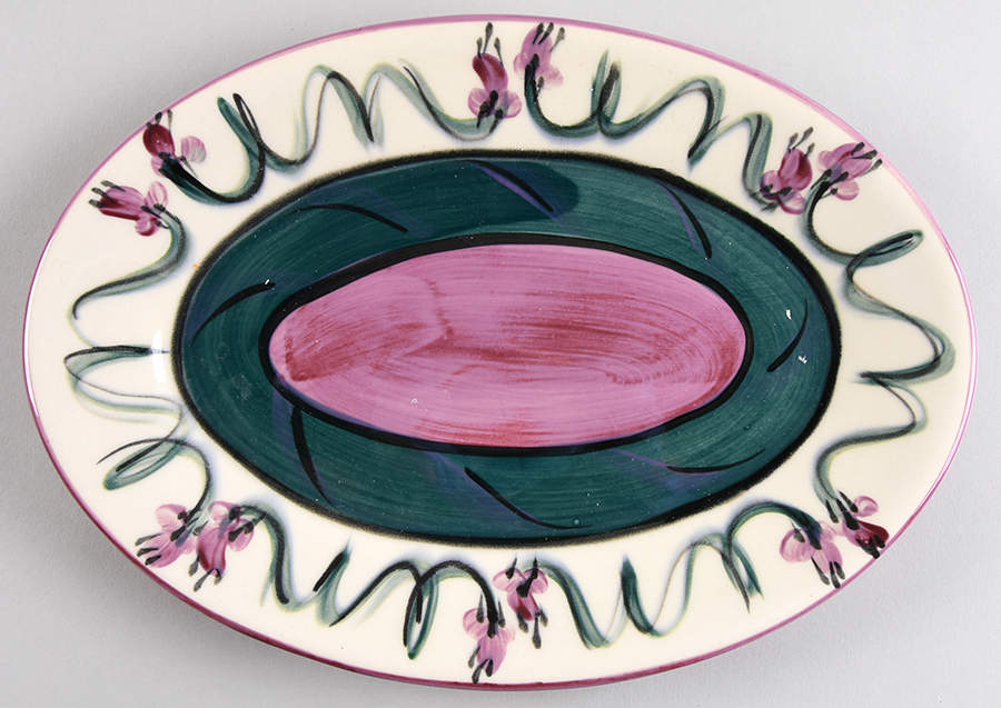 GAP30 11" Oval Serving Platter by Gail Pittman-1
