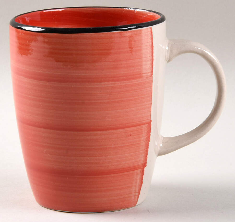 Color Vibes Black Trim Mug by Gibson Designs-1