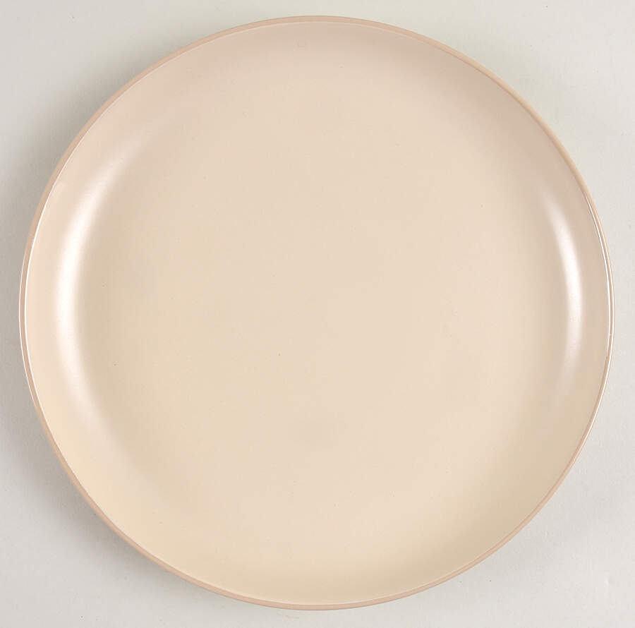 Rockaway Cream Dinner Plate by Gibson Designs-1