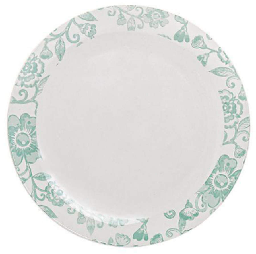 Dusty Floral Dinner Plate by Godinger-1