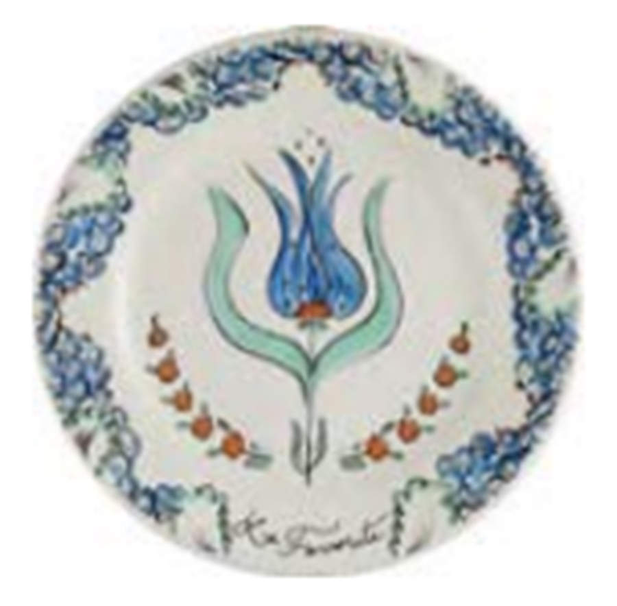 La Favorite Salad/Dessert Plate by Faiencerie De Gien-1