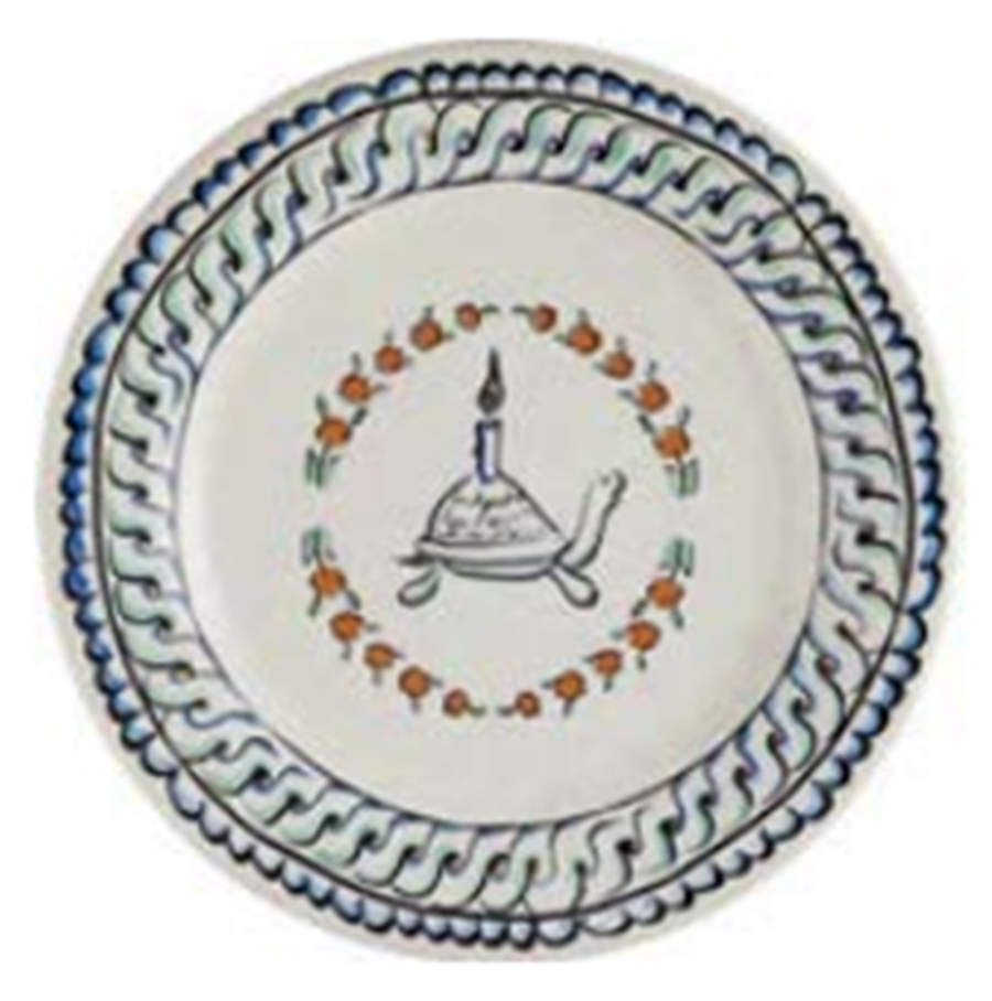 La Favorite Dinner Plate by Faiencerie De Gien-1