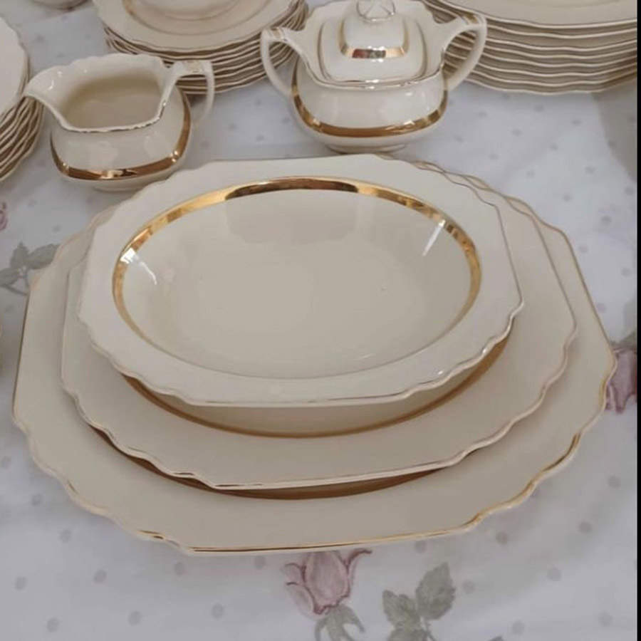 GEO625 15" Oval Serving Platter by WS George-1