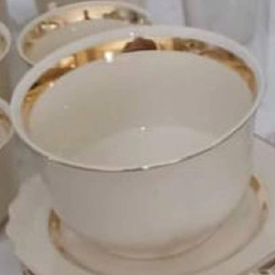 GEO625 Cranberry Bowl by WS George-1