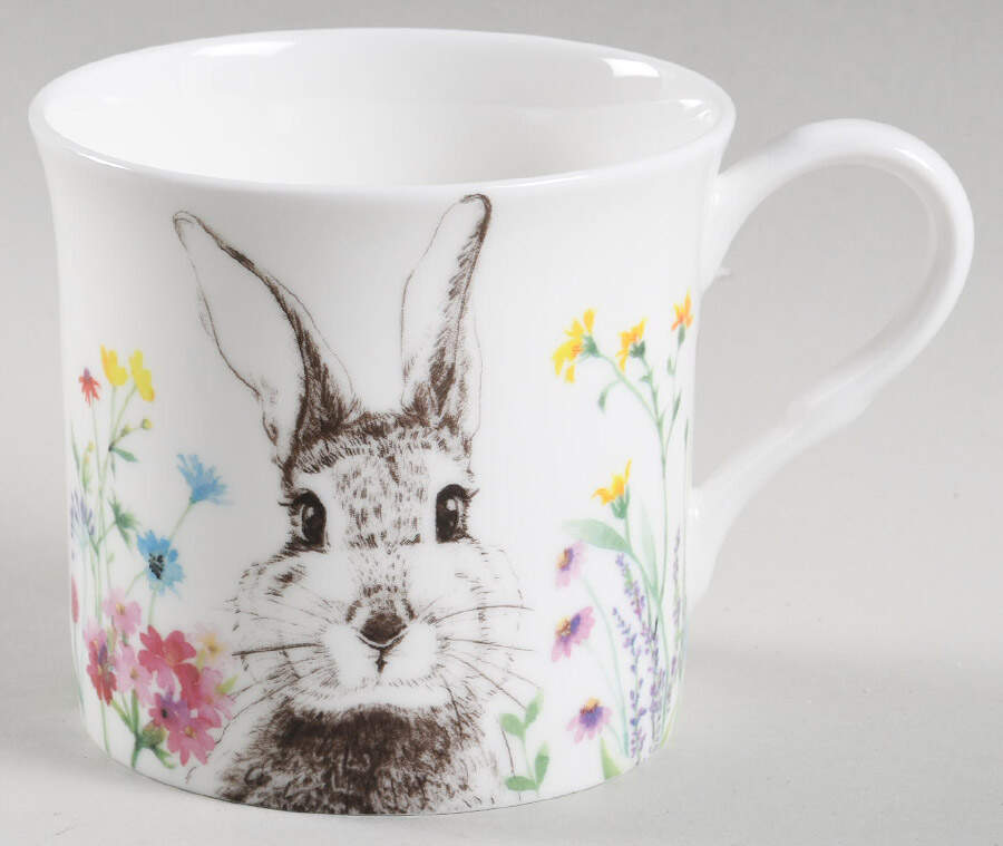 Forest Bunny Mug by Gracie Bone China-1