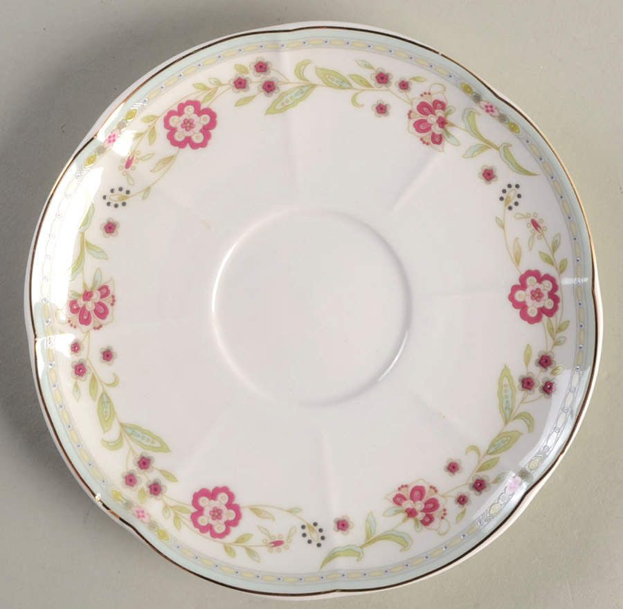 Corn Floral Saucer by Grace's Teaware-1