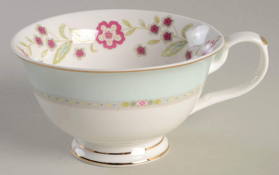 Corn Floral Footed Cup by Grace's Teaware-1