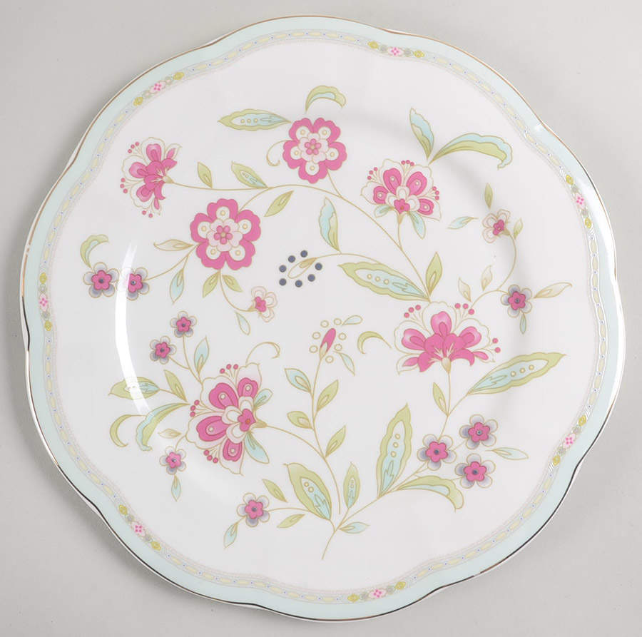 Corn Floral Dinner Plate by Grace's Teaware-1