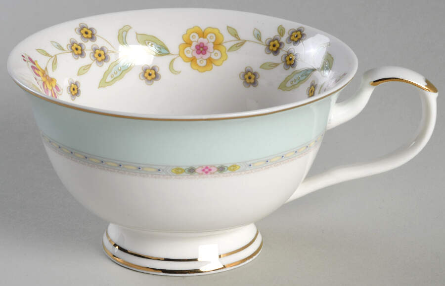 Corn Floral Footed Cup by Grace's Teaware-1