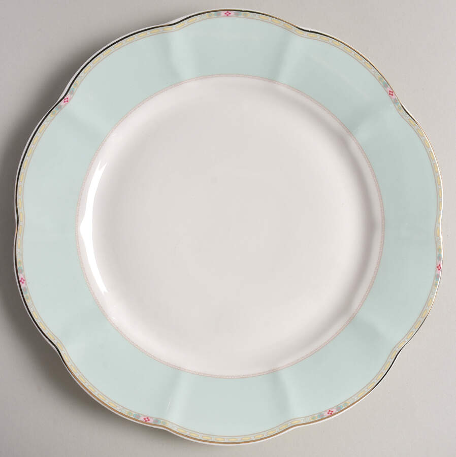 Corn Floral Dinner Plate by Grace's Teaware-1
