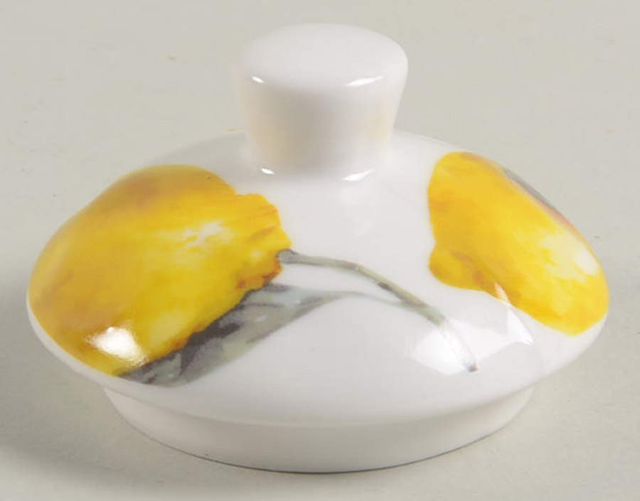 Organic Lemon Lid for Sugar Bowl by Grace's Teaware-1