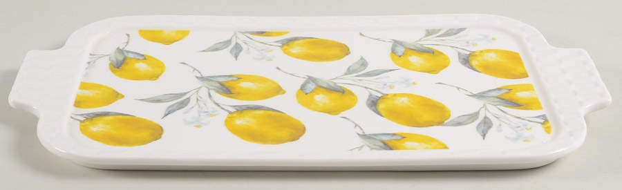 Organic Lemon Lid for Rectangular Baker by Grace's Teaware-1