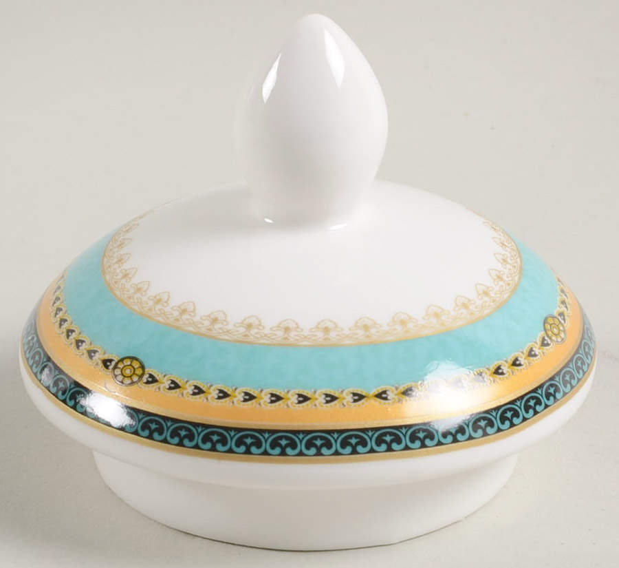 Emperor Garden Lid for Teapot by Grace's Teaware-1