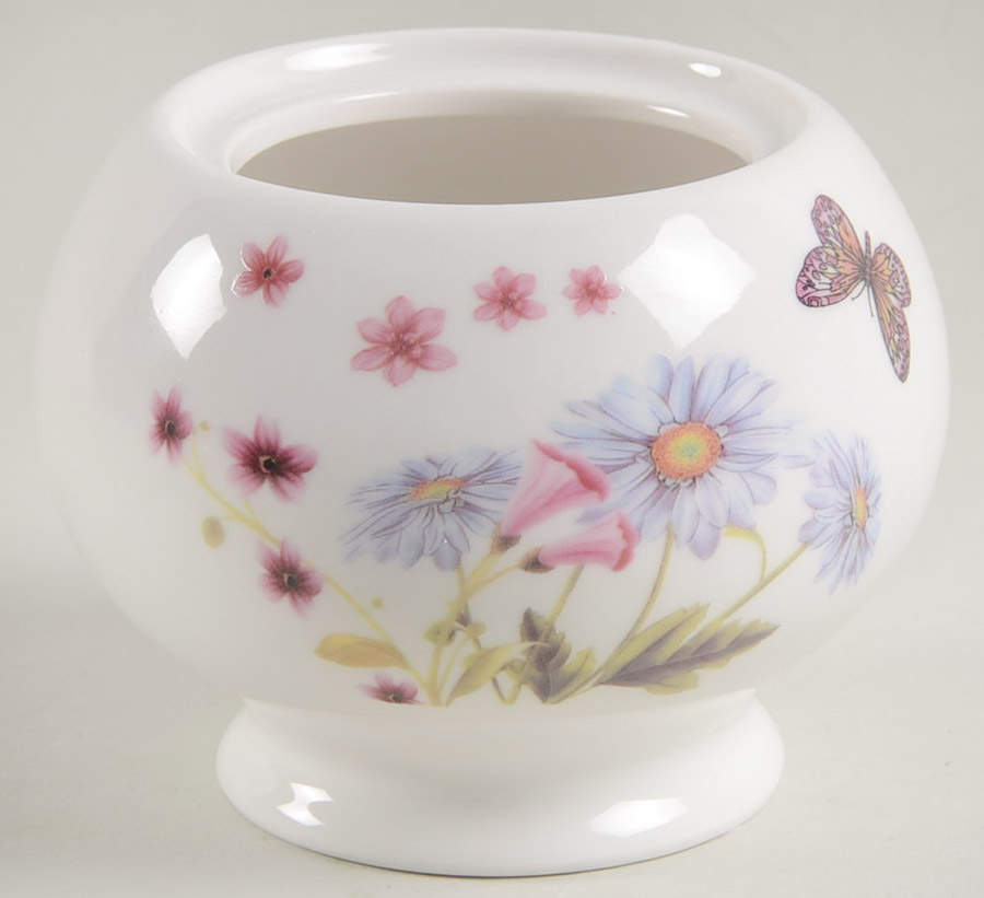 Hydrangea Sugar Bowl No Lid by Grace's Teaware-1