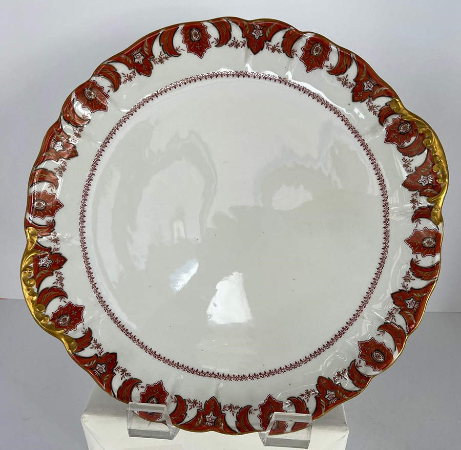 GUE839 Handled Cake Plate by WM Guerin-1