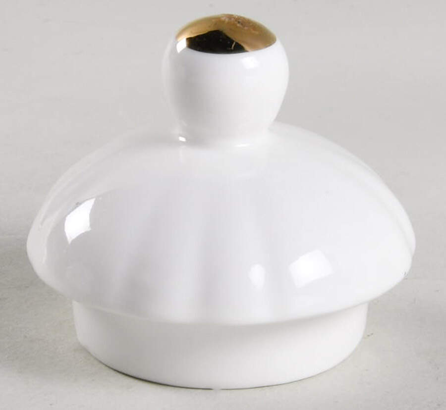 Plaid Bunny Lid for Sugar Bowl by Grace's Teaware-1
