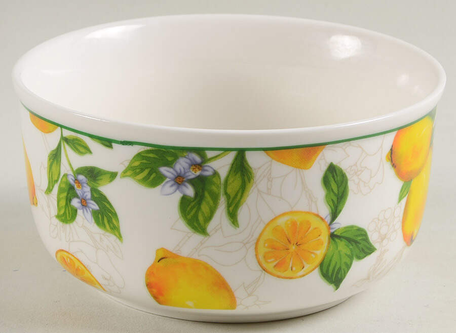 Lemon Green 16 Oz Round Plastic Microwave Bowl No Vent Lid by Grace's Teaware-1