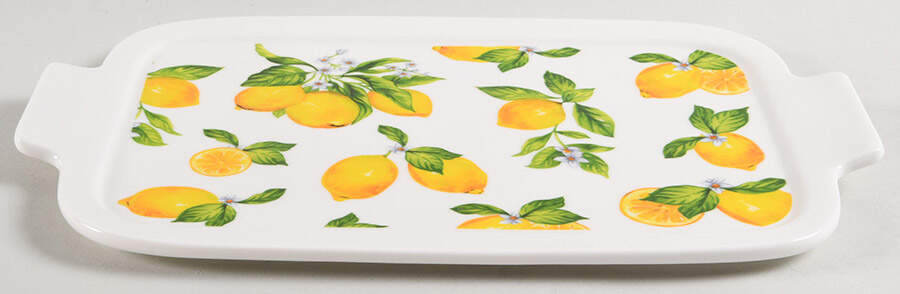Lemon Green Lid for Rectangular Baker by Grace's Teaware-1