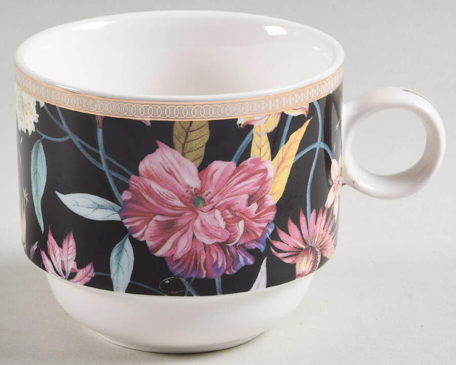 Daisy and Bird Stackable Mug by Grace's Teaware-1
