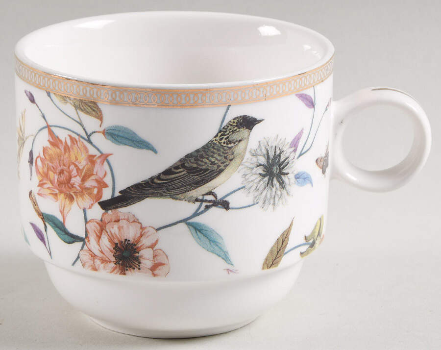 Daisy and Bird Stackable Mug by Grace's Teaware-1