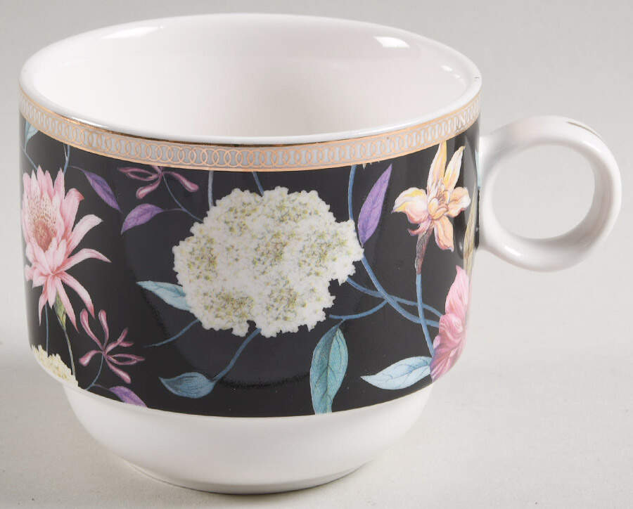 Daisy and Bird Stackable Mug by Grace's Teaware-1