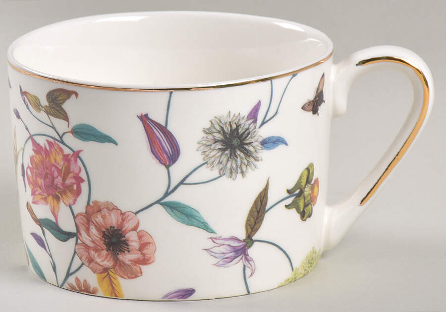 Daisy and Bird Snack Cup by Grace's Teaware-1