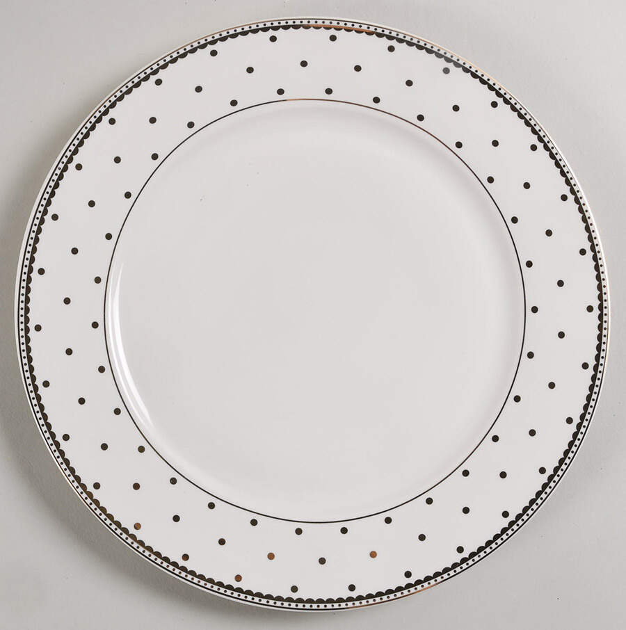 New Dots Dinner Plate by Grace's Teaware-1