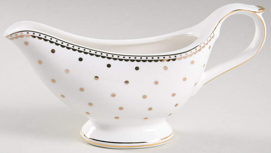 New Dots Gravy Boat by Grace's Teaware-1