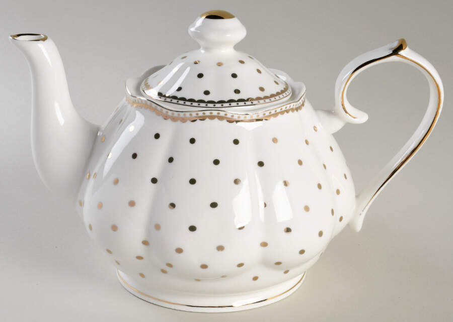 New Dots Teapot & Lid by Grace's Teaware-1