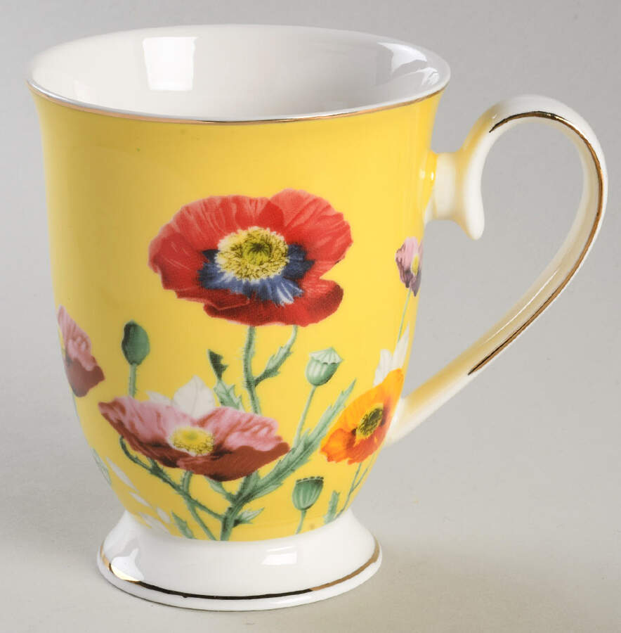 Pierced Poppy Mug by Grace's Teaware-1