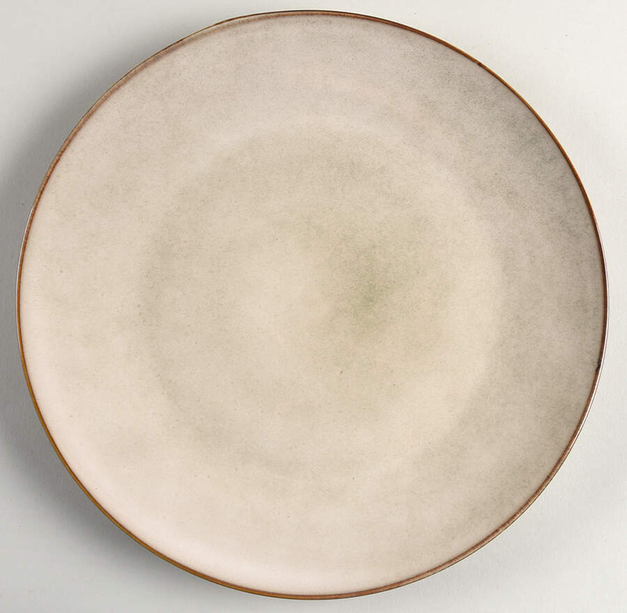 Matisse Cream Dinner Plate by Gibson Designs-1