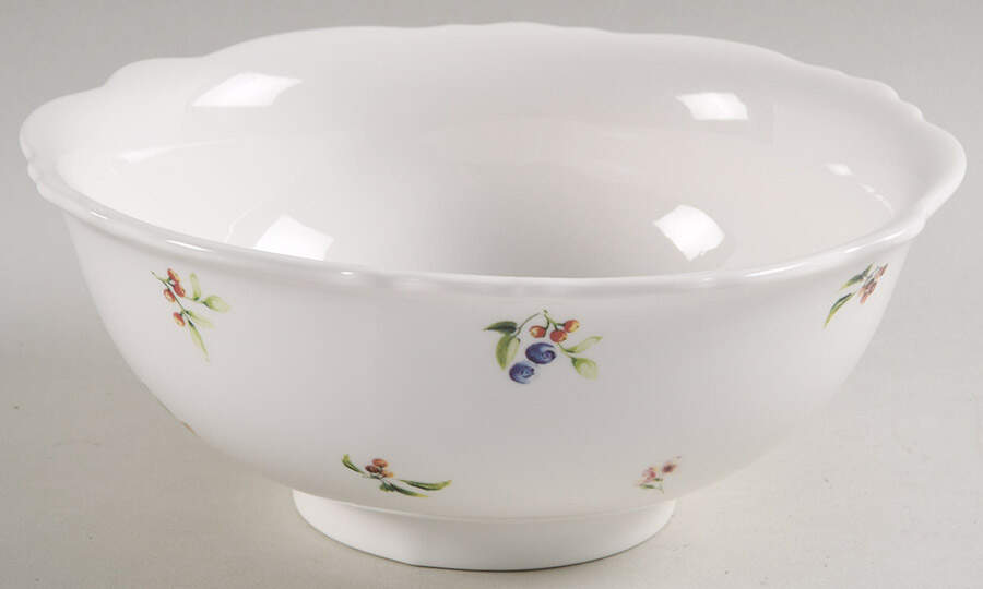 Scatter Floral (2023) 8" Round Serving Bowl by Grace's Teaware-1