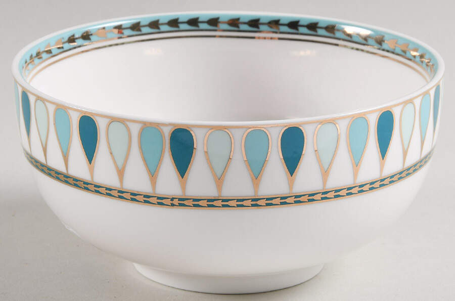 Turquoise Drop 5" All Purpose Bowl by Grace's Teaware-1
